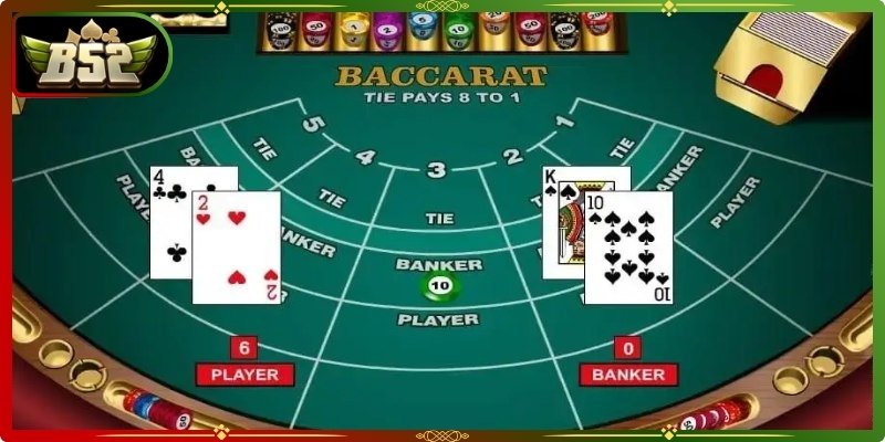 Cách tính điểm trong Baccarat B52Club