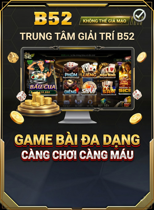 B52CLUB 🎖️ B52 Club 🎖️ Link Tải B52CLub IOS/APK Chuẩn T08/2026 12 Banner B52CLub