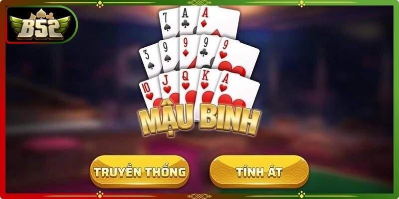 Mậu binh B52club đòi hỏi người chơi vận dụng tư duy logic để xếp bài